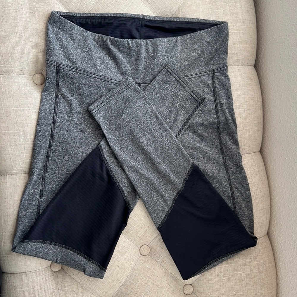 Champion Gray and Black Active Leggings